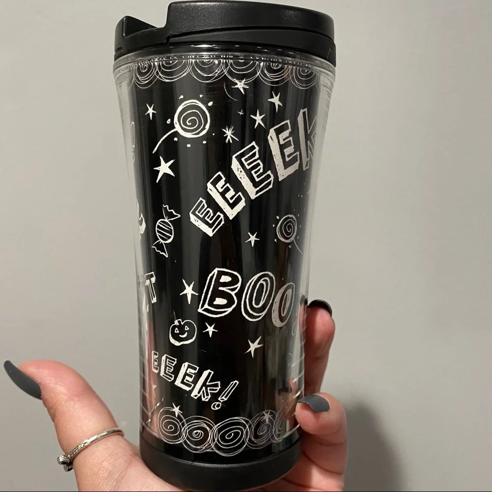 2007 Starbucks Glow In The Dark Halloween Tumbler